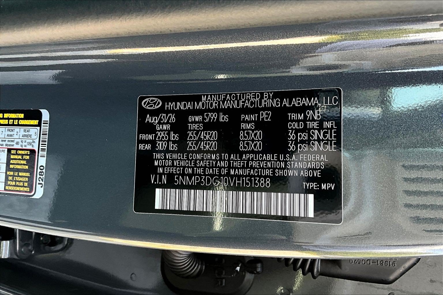 New 2027 Hyundai Santa Fe Limited AWD/4WD image 8
