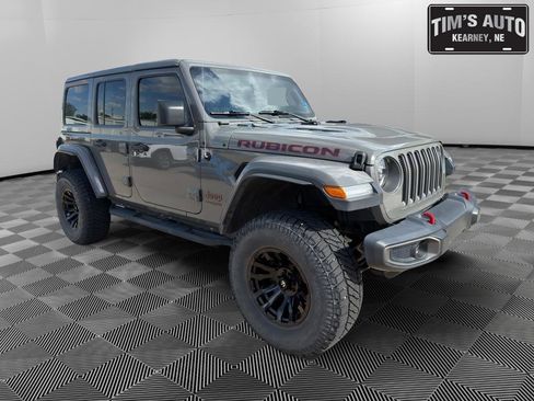 Used 2020 Jeep Wrangler Unlimited Rubicon w/ LED Lighting Group AWD/4WD image 1