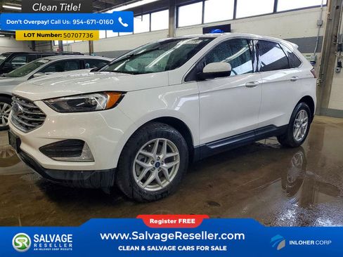 Used 2022 Ford Edge SEL AWD/4WD image 1