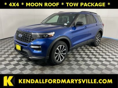 Used 2022 Ford Explorer ST-Line w/ Class IV Trailer Tow Package