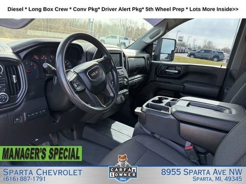 Used 2022 GMC Sierra 2500 Pro w/ Gooseneck/5TH Wheel Package AWD/4WD image 12