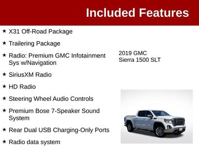 Used 2019 GMC Sierra 1500 SLT w/ SLT Premium Plus Package