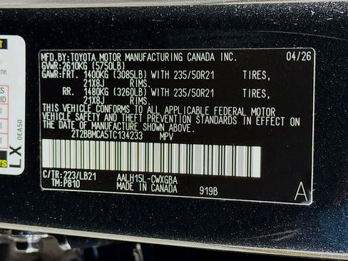 New 2026 Lexus RX 350h AWD/4WD image 24