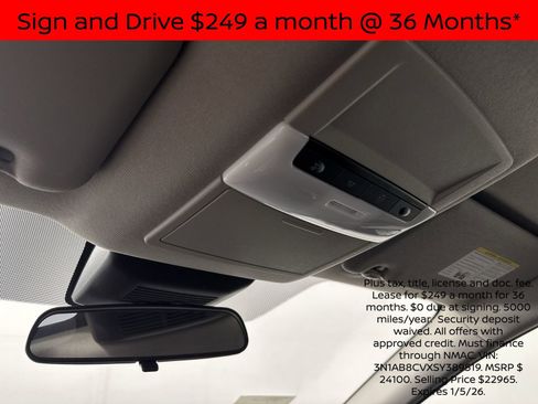 New 2025 Nissan Sentra SV w/ All-Weather Package image 11