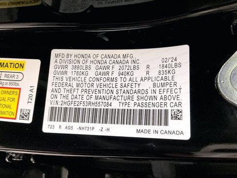 Used 2024 Honda Civic Sport image 43