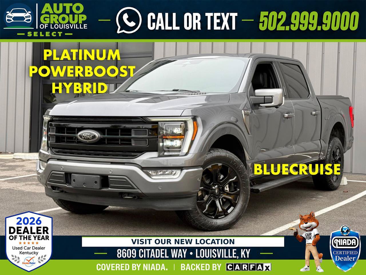 Used 2023 Ford F150 Platinum w/ Equipment Group 701A High AWD/4WD image 1
