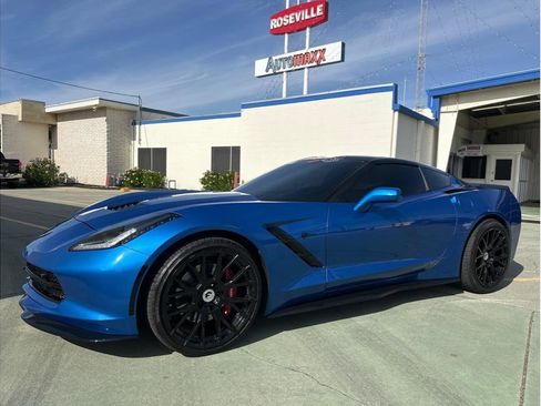 Used 2016 Chevrolet Corvette Stingray Coupe w/ 3LT Preferred Equipment Group RWD image 1
