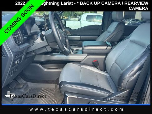 Used 2022 Ford F150 Lightning Lariat AWD/4WD image 6