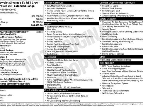 Used 2025 Chevrolet Silverado EV RST AWD/4WD image 3