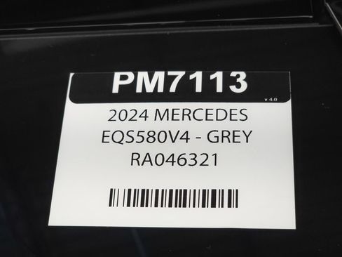 Used 2024 Mercedes-Benz EQS 580 4MATIC Sedan image 40