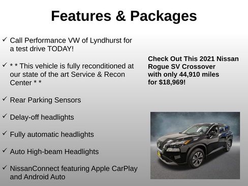 Used 2021 Nissan Rogue SV AWD/4WD image 4