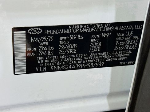 Used 2023 Hyundai Santa Fe SEL FWD image 40