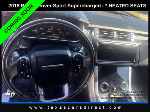 Used 2018 Land Rover Range Rover Sport Supercharged AWD/4WD image 7