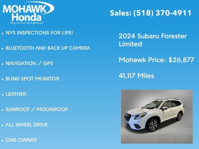 Used 2024 Subaru Forester Limited AWD/4WD image 7