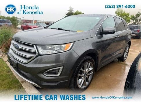 Used 2017 Ford Edge Titanium w/ Equipment Group 301A AWD/4WD image 1