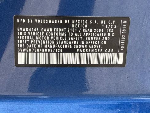 Certified 2024 Volkswagen Jetta S FWD image 30