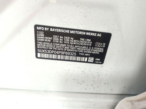 Certified 2023 BMW X3 xDrive30i w/ M Sport Package image 16