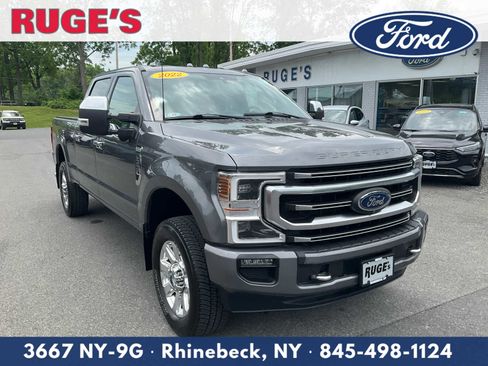Used 2022 Ford F350 Platinum w/ FX4 Off-Road Package AWD/4WD image 1