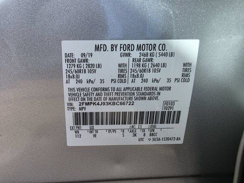 Used 2019 Ford Edge SEL w/ Equipment Group 201A AWD/4WD image 35