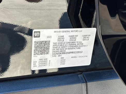 Certified 2023 Chevrolet Tahoe RST AWD/4WD image 30