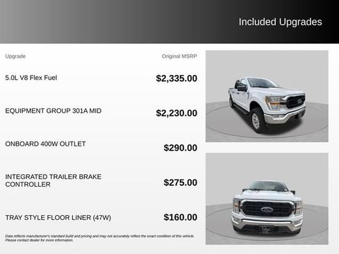 Used 2022 Ford F150 XLT w/ Equipment Group 301A Mid AWD/4WD image 4