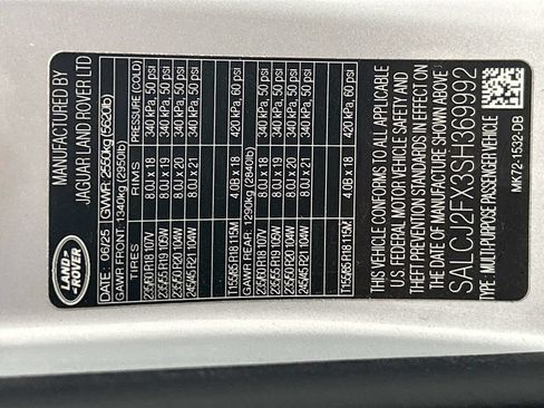 Certified 2025 Land Rover Discovery Sport S AWD/4WD image 33