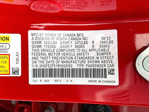 Used 2024 Honda Civic Sport image 32