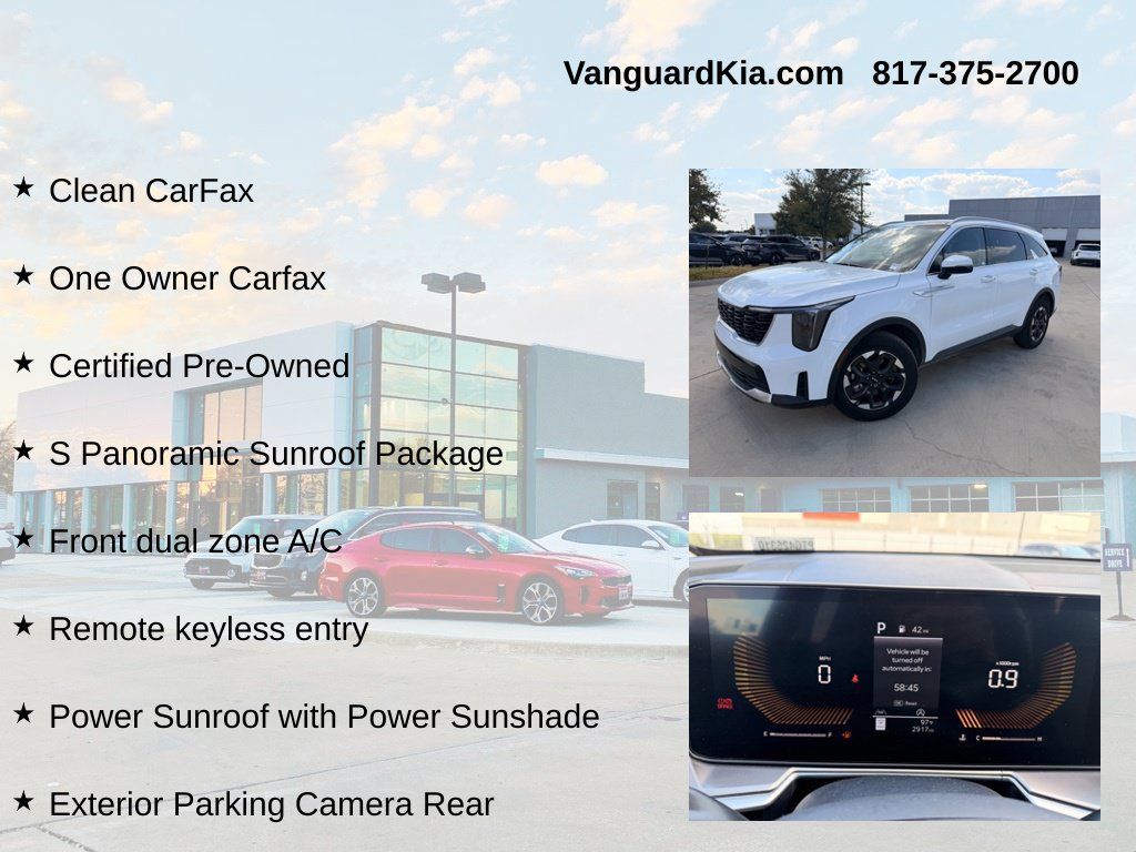Certified 2026 Kia Sorento S AWD/4WD image 6