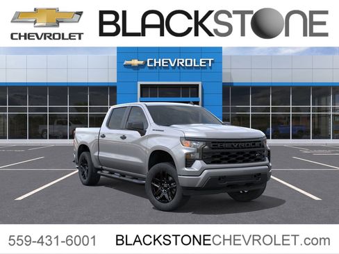 New 2026 Chevrolet Silverado 1500 Custom w/ Turbomax Blackout Package image 1
