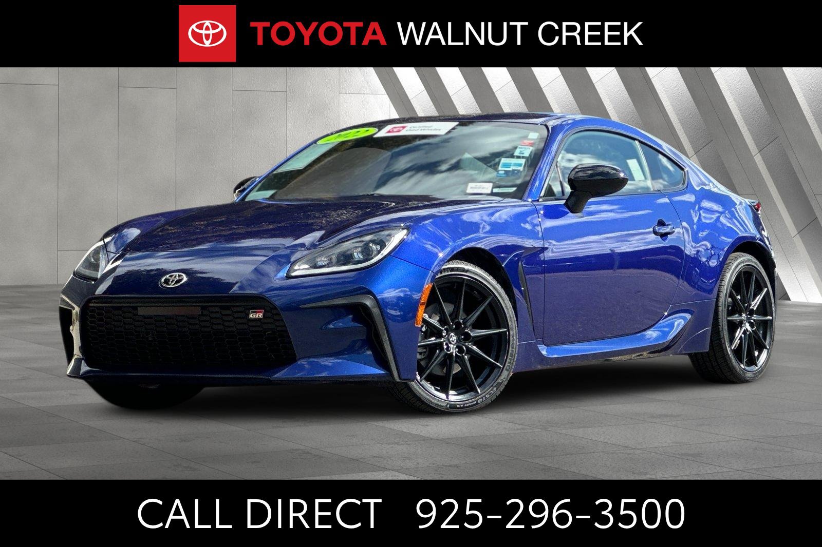 Certified 2022 Toyota GR86 Premium w/ ALL Weather Mat Package (TMS) RWD image 1