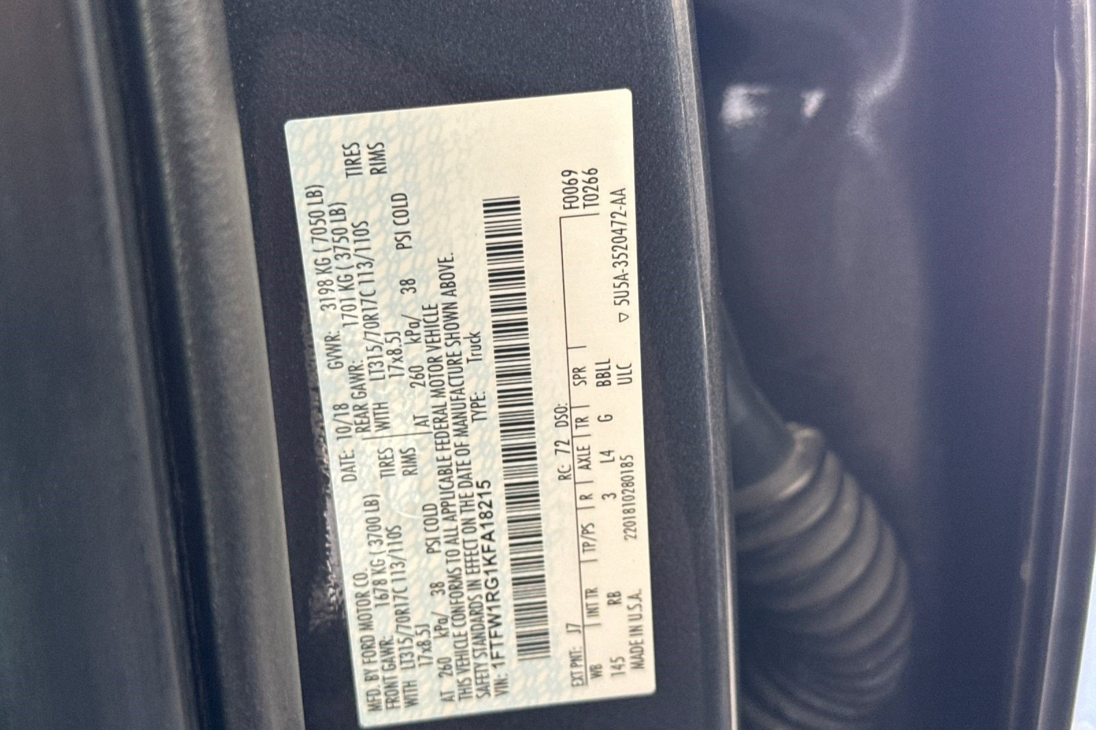 Used 2019 Ford F150 Raptor w/ Equipment Group 802A Luxury AWD/4WD image 40