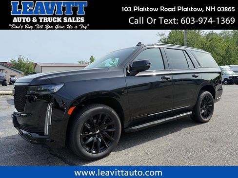 Used 2022 Cadillac Escalade Sport w/ LPO, ONYX Package AWD/4WD image 1