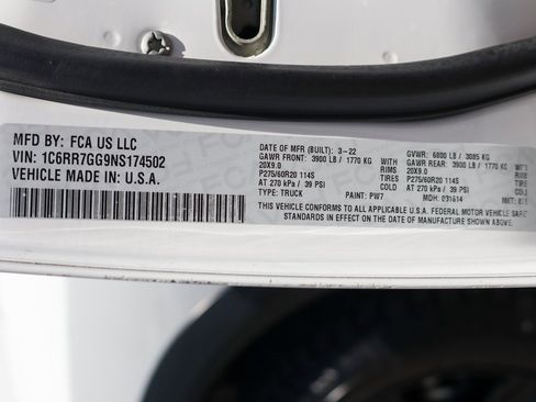 Used 2022 RAM 1500 Classic Warlock w/ Electronics Group image 53