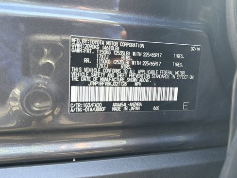 Used 2019 Toyota RAV4 XLE w/ All Weather Liner Package image 34