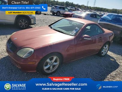 Used 2001 Mercedes-Benz SLK 320