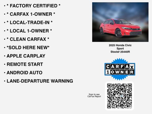 Used 2025 Honda Civic Sport image 7