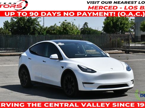 Used 2023 Tesla Model Y Long Range AWD/4WD image 1