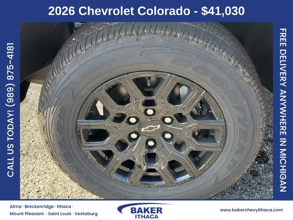 New 2026 Chevrolet Colorado W/T w/ WT Custom Package AWD/4WD image 31