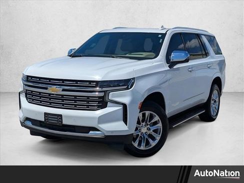 Used 2021 Chevrolet Tahoe Premier w/ Premium Package RWD image 1