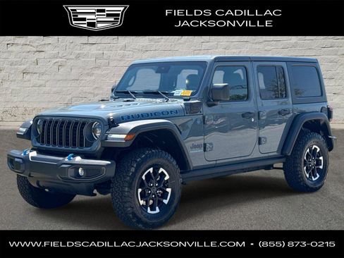 Used 2025 Jeep Wrangler Unlimited Rubicon 4xe w/ Safety Group AWD/4WD image 1