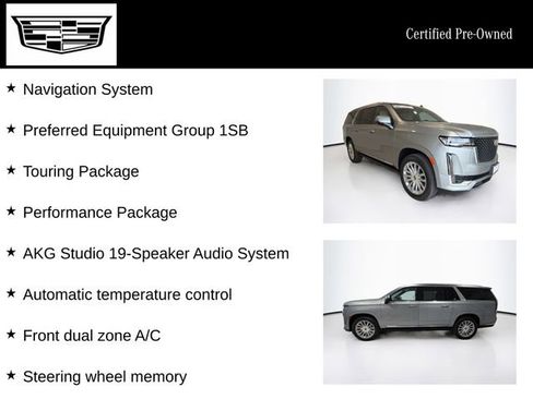 Used 2024 Cadillac Escalade ESV Premium Luxury w/ Performance Package image 4