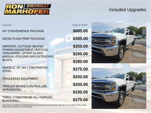 Used 2016 Chevrolet Silverado 2500 W/T w/ WT Convenience Package AWD/4WD image 6