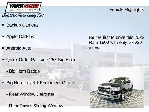 Used 2022 RAM 1500 Big Horn AWD/4WD image 13