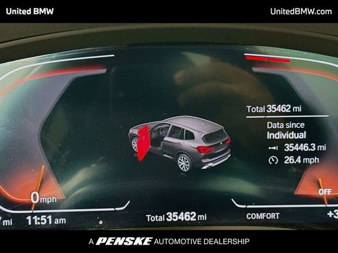 Used 2022 BMW X3 xDrive30i w/ Convenience Package w/ZPA image 7