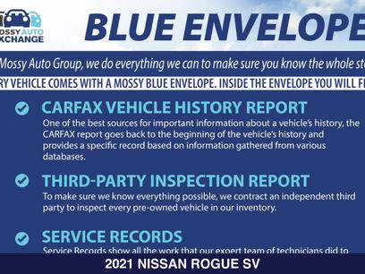 Used 2021 Nissan Rogue SV