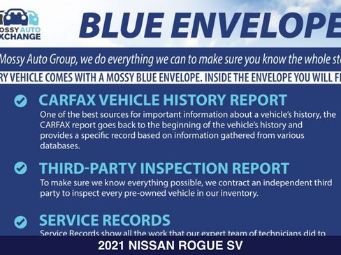 Used 2021 Nissan Rogue SV AWD/4WD image 4