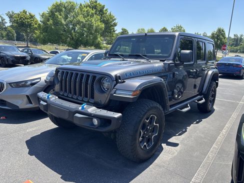 Used 2021 Jeep Wrangler Unlimited Rubicon 4xe w/ Steel Bumper Group AWD/4WD image 13