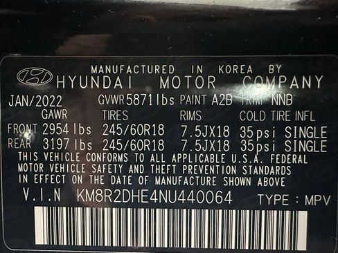 Used 2022 Hyundai Palisade SEL AWD/4WD image 11