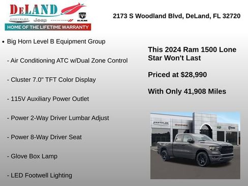 Used 2024 RAM 1500 Lone Star image 12