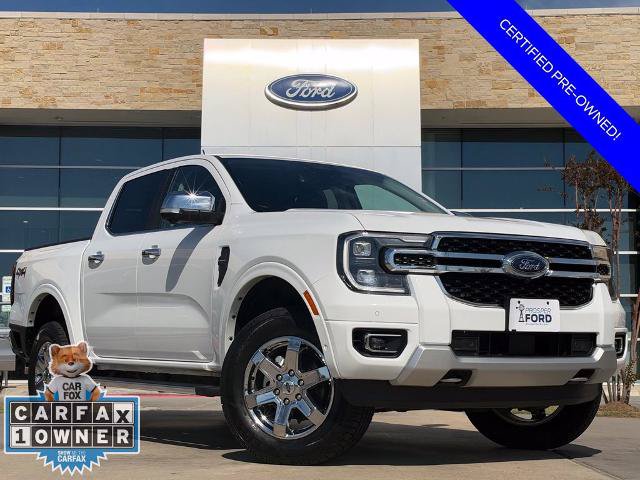 Certified 2024 Ford Ranger Lariat w/ Advanced Towing Package AWD/4WD image 1